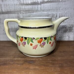 Antique Hall "Crocus" Meltdown Coffee Tea Pot